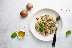 tagAlt.Risotto with Dried Porcini Mushrooms