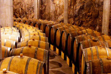 tagAlt.Edi Kante Karst Wine Cellar Aging Barrels 6