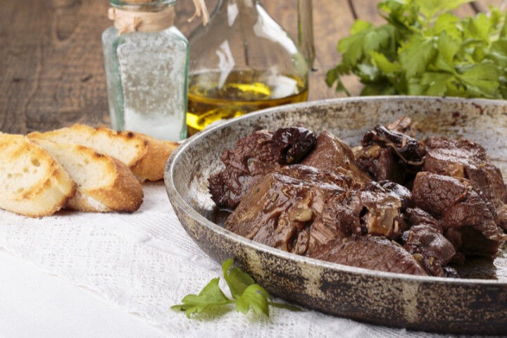 Peposo – a red wine beef stew